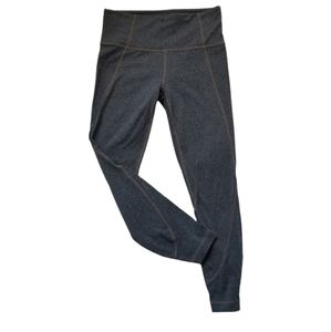 ATHLETA Pull-On 8.5"Rise Pull-On GRAY Leggins Nylon/Poly/Spandex Women's Sz S!